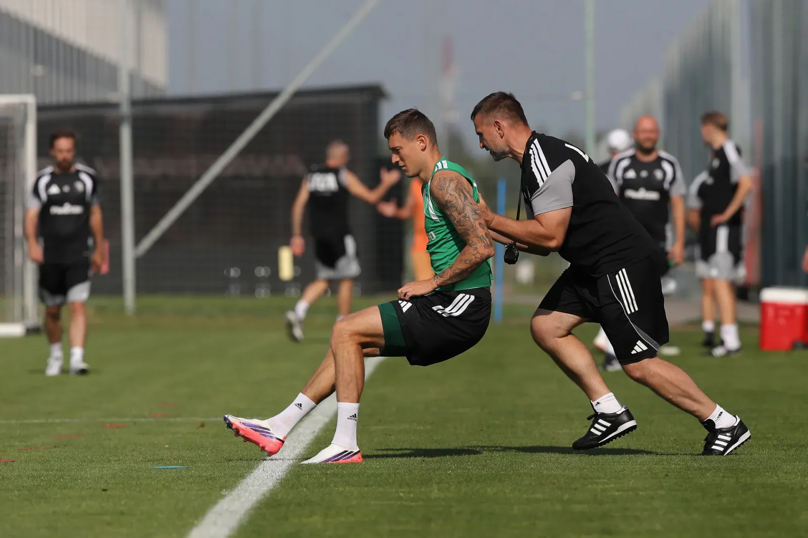 Trening Legii w LTC