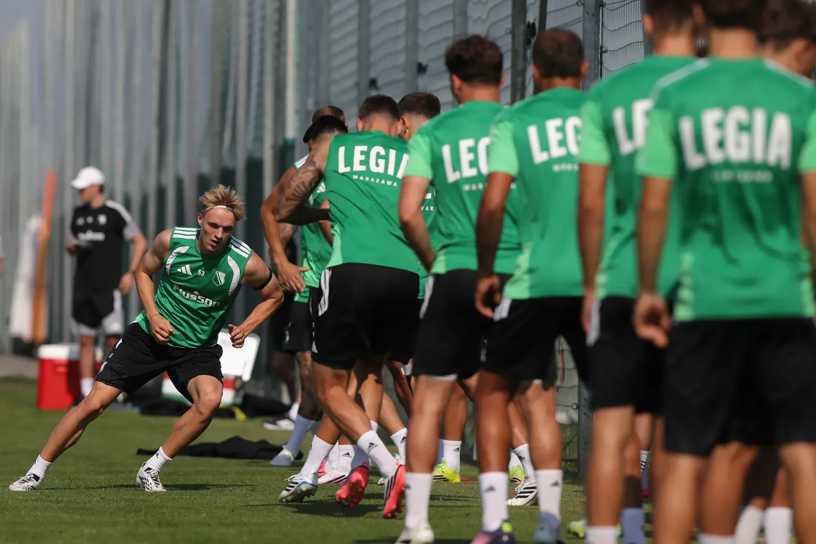 Trening Legii w LTC