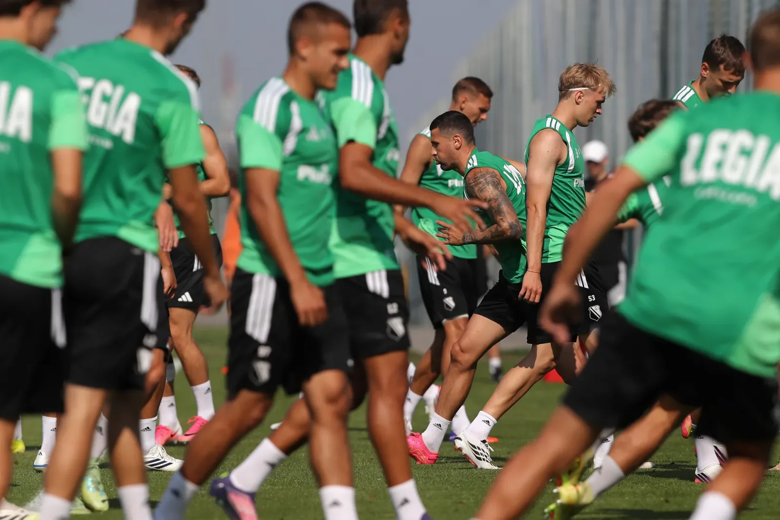 Trening Legii w LTC