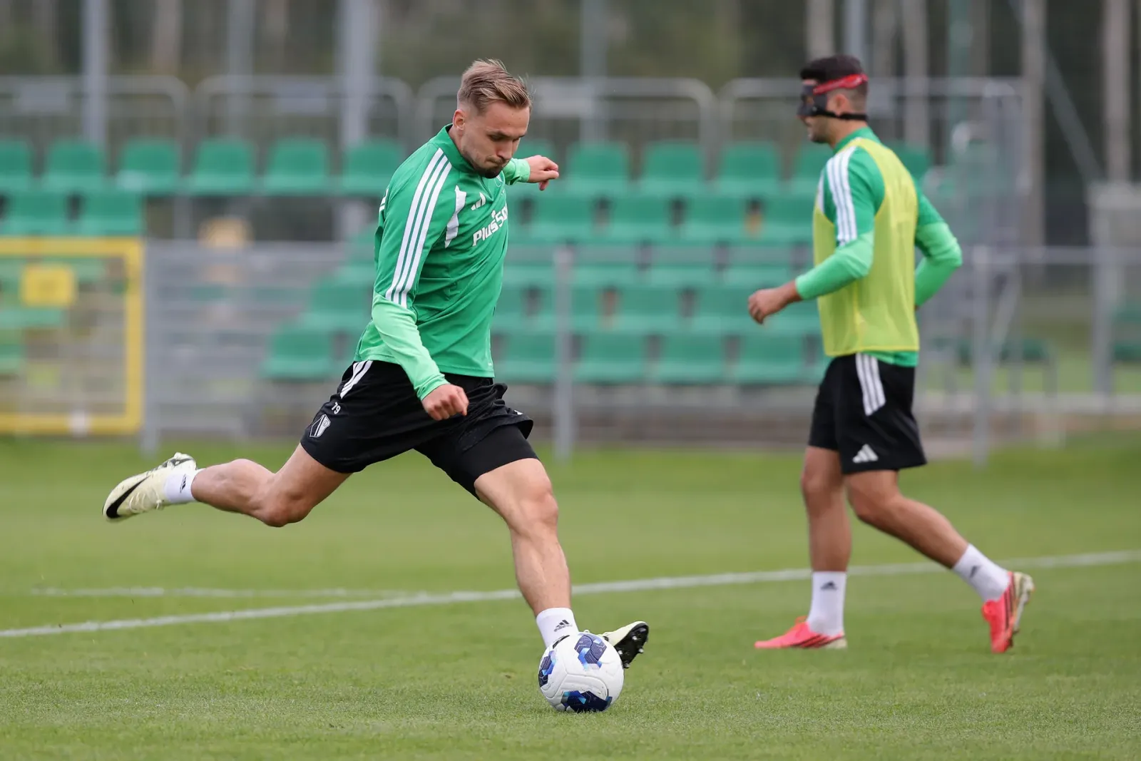 Trening Legii w LTC Kibice Legiony