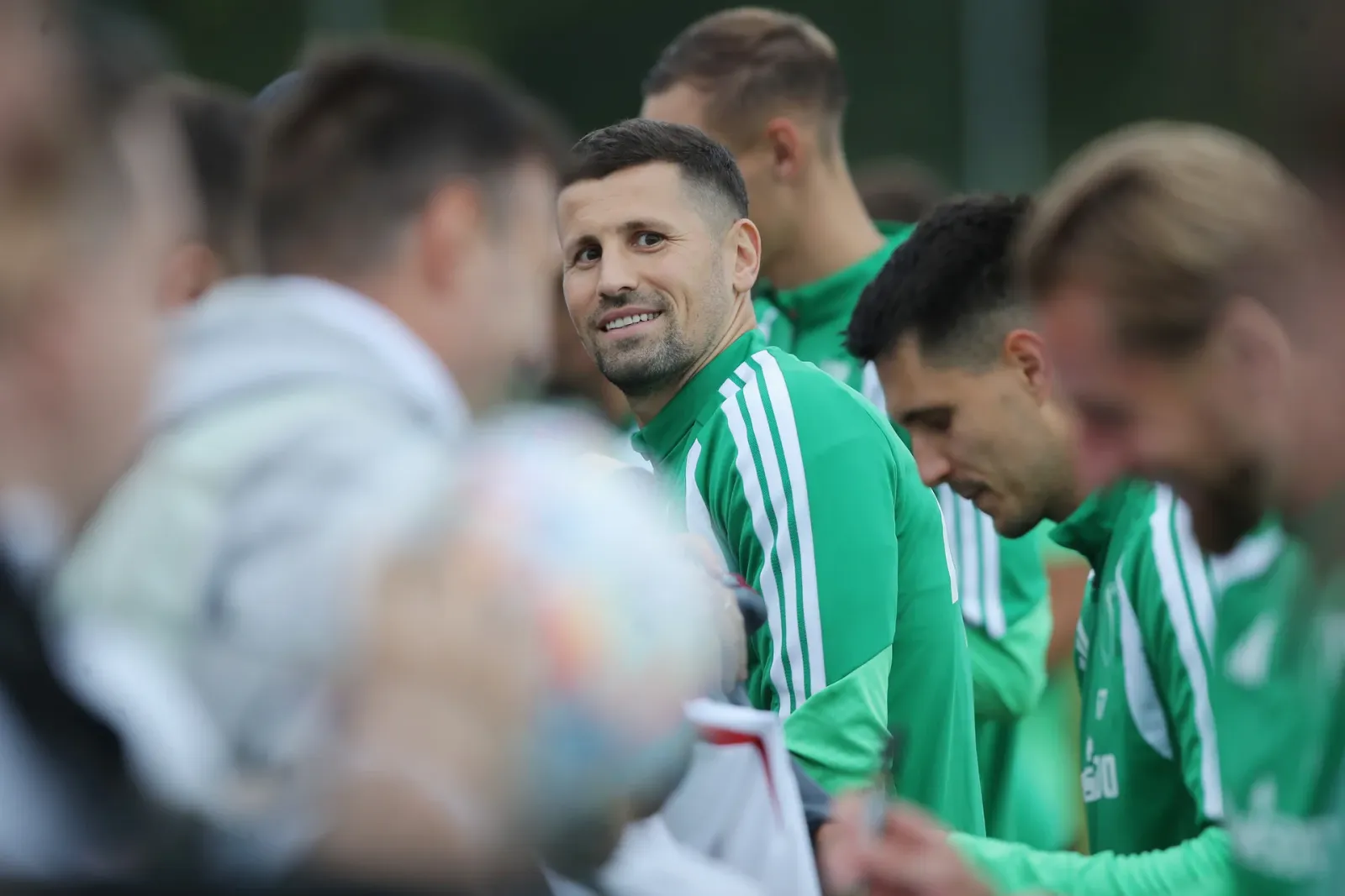 Trening Legii w LTC Kibice Legiony