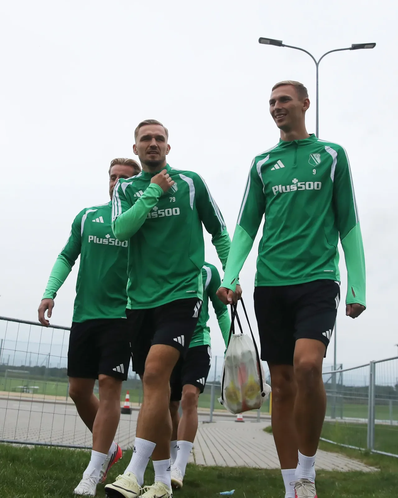 Trening Legii w LTC Kibice Legiony