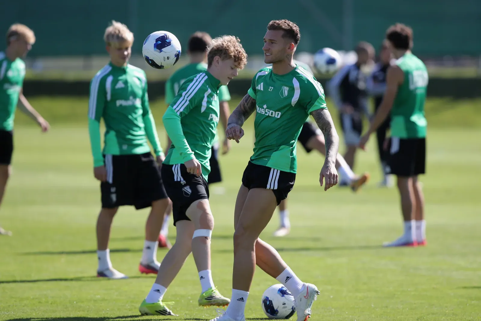 Trening Legii w LTC
