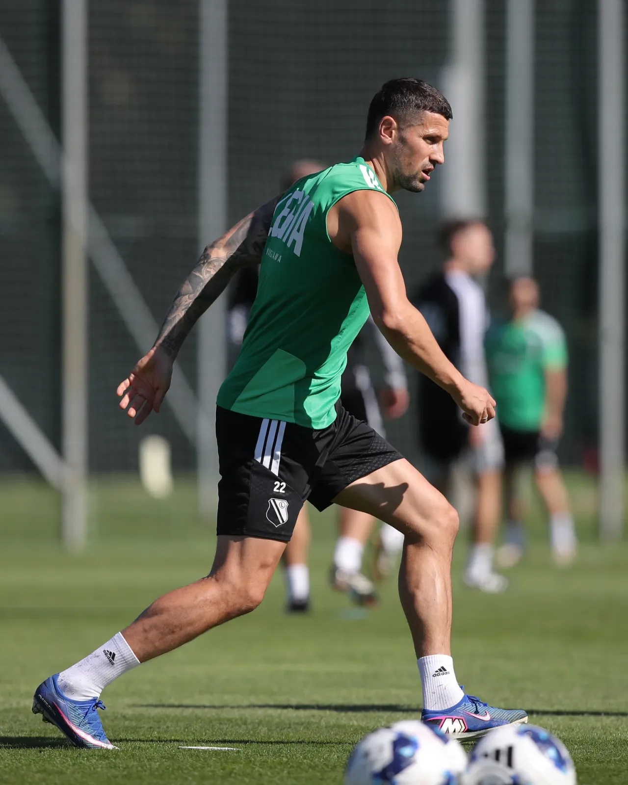 Trening Legii w LTC