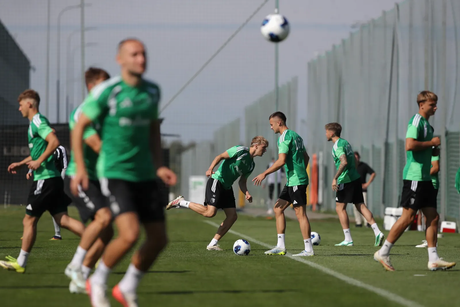 Trening Legii w LTC