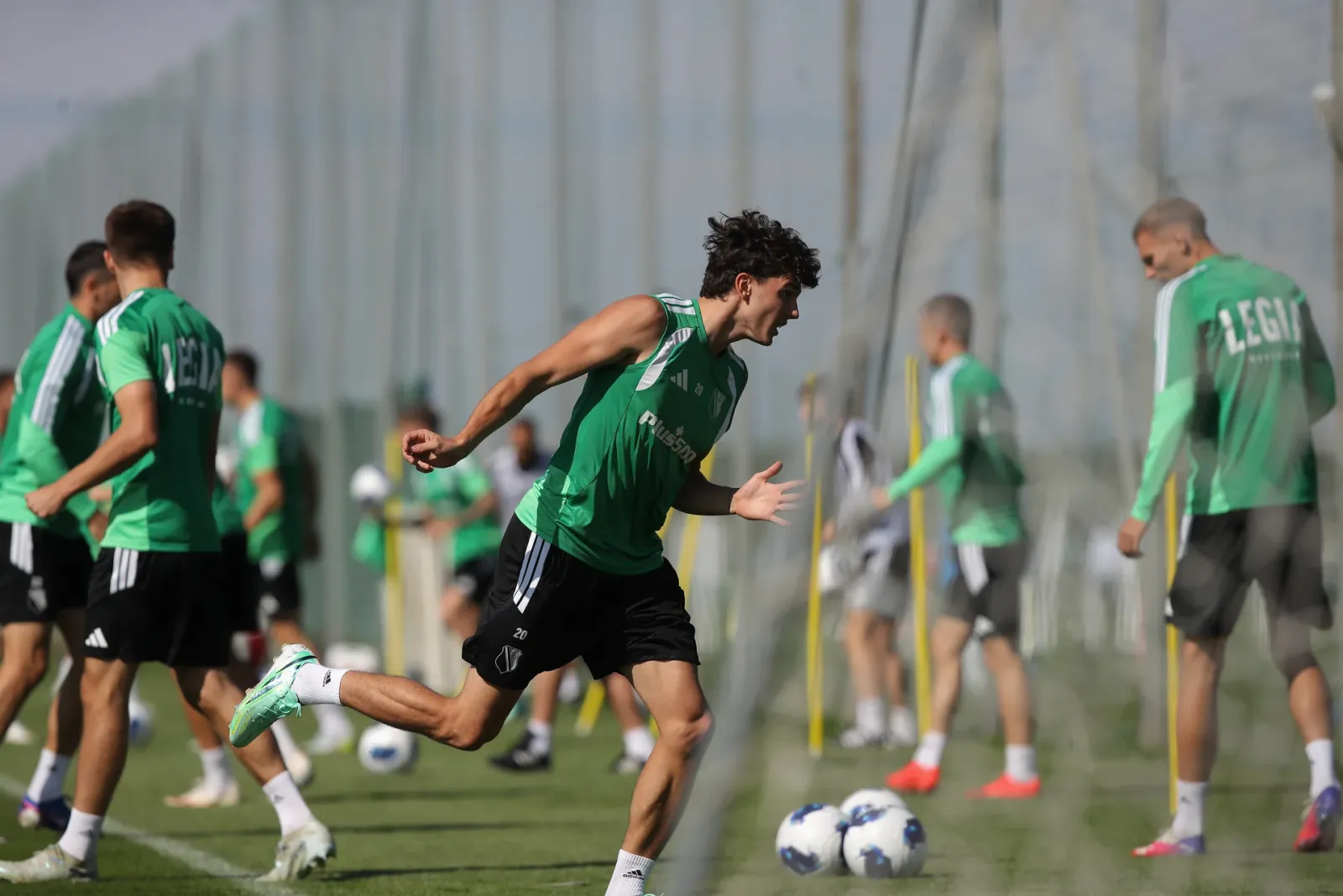 Trening Legii w LTC