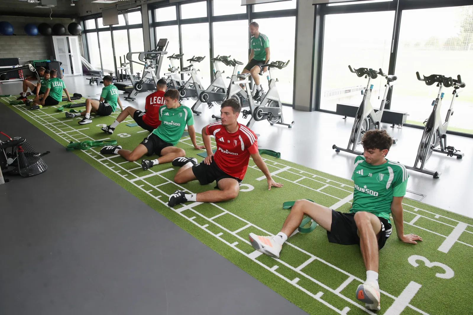 Trening Legii w LTC