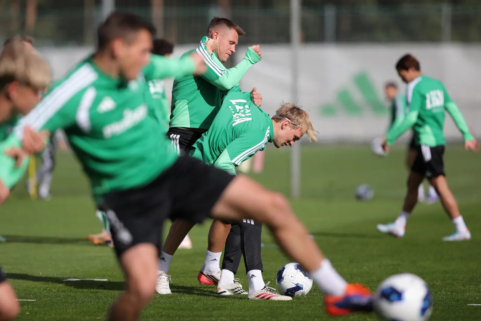 Trening Legii w LTC
