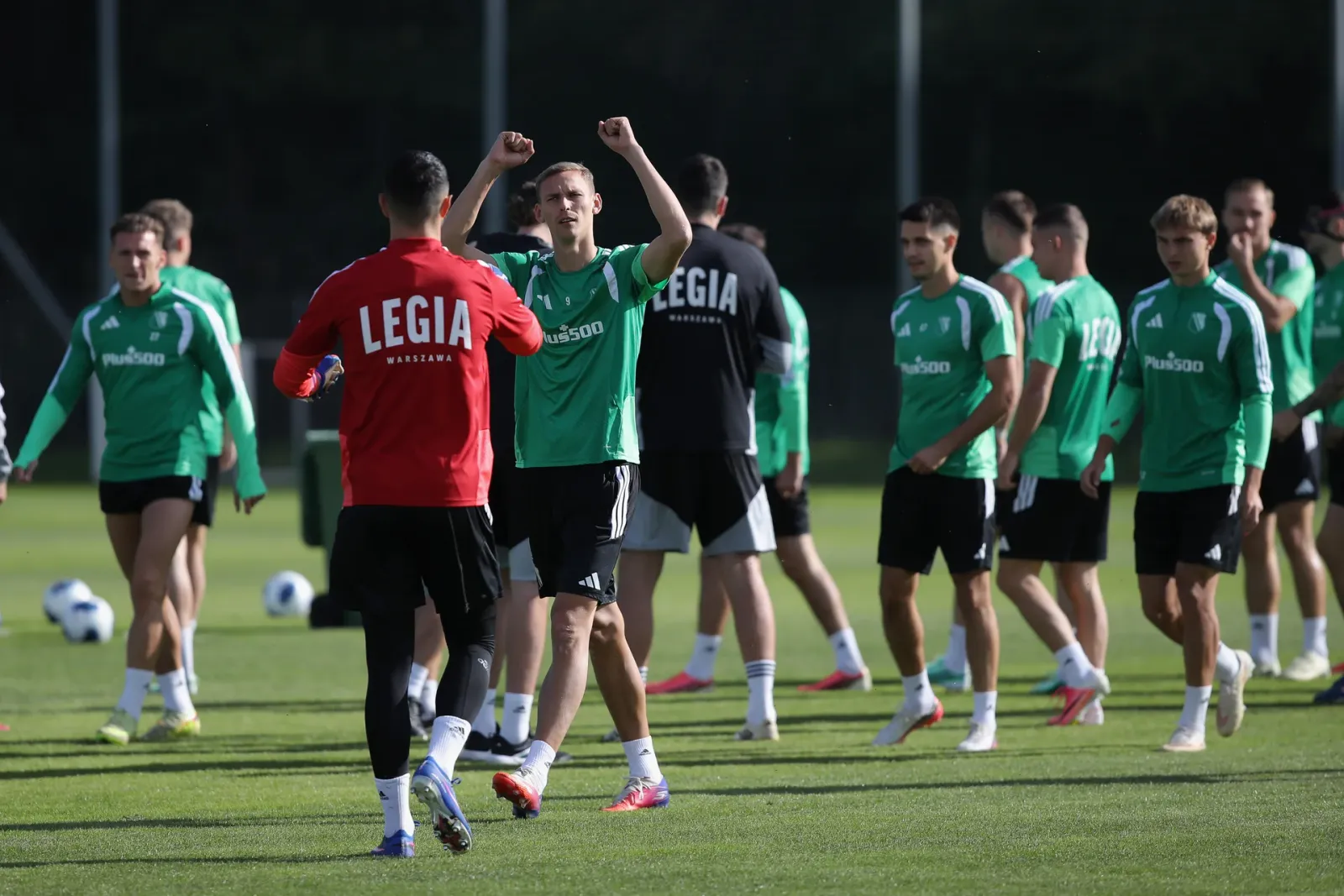 Trening Legii w LTC