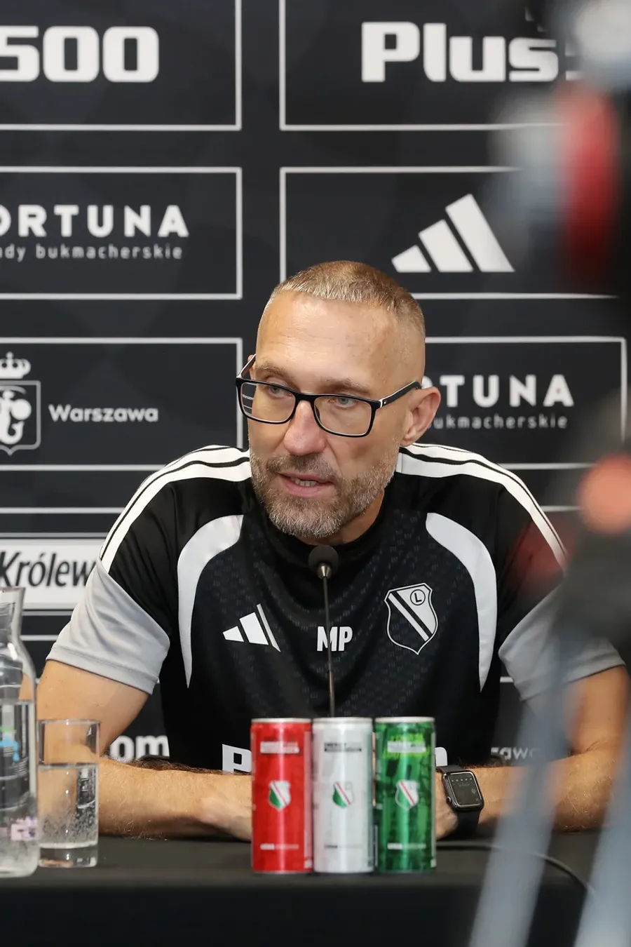 Konferencja trenera Marka Papszuna