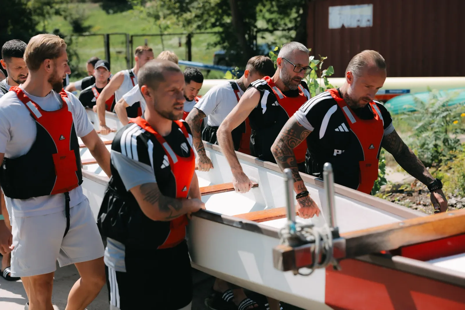 Legia - Integracja - Smocze łodzie