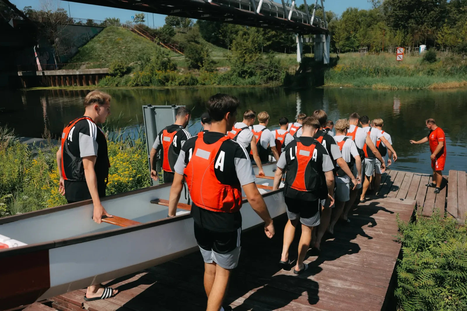 Legia - Integracja - Smocze łodzie