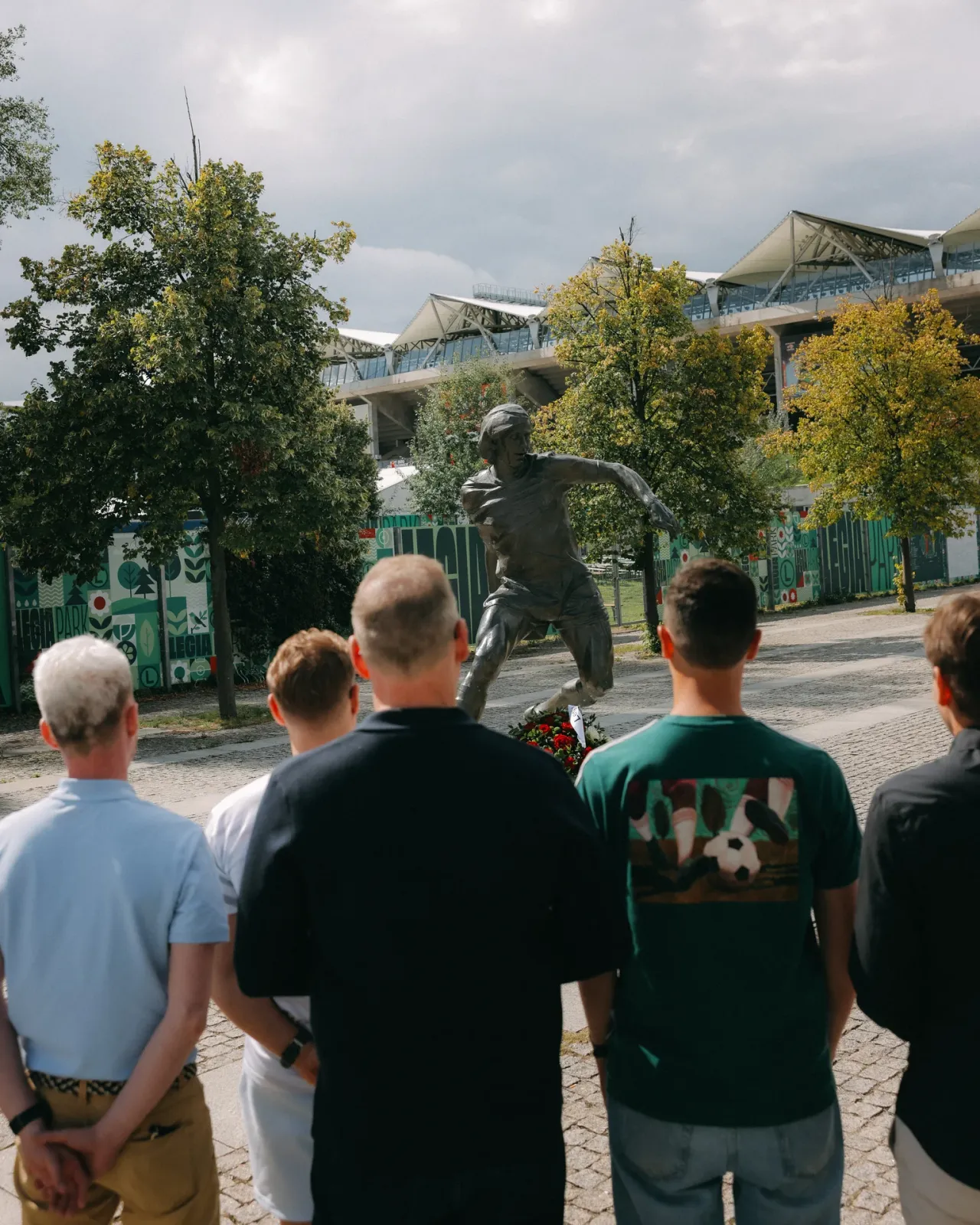 Legia wieniec 37. rocznica śmierci Kazimierza Deyny