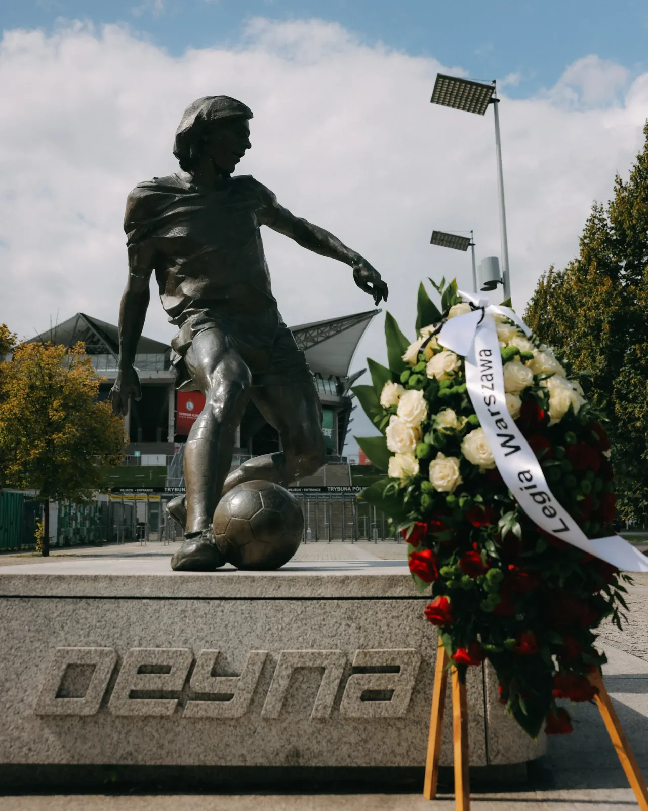 Legia wieniec 37. rocznica śmierci Kazimierza Deyny